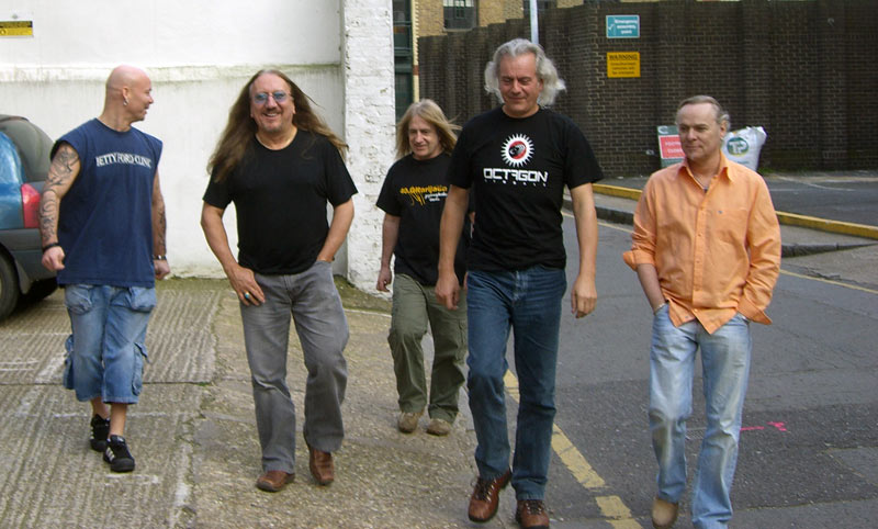 Uriah Heep í göngutúr