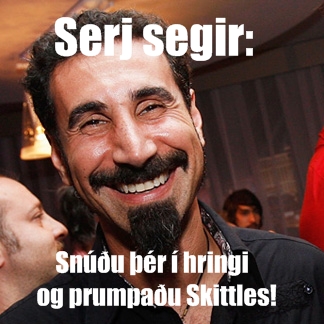 Serj segir