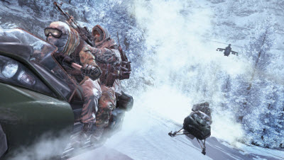 Spec Ops Snowmobile Race High Score