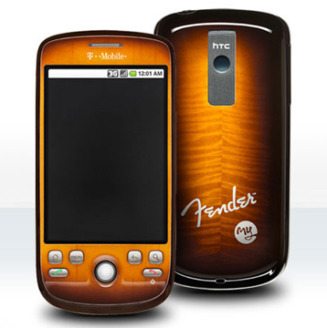 Fender með síma