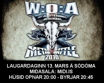 Wacken Metal Battle - allar nánari upplýsingar