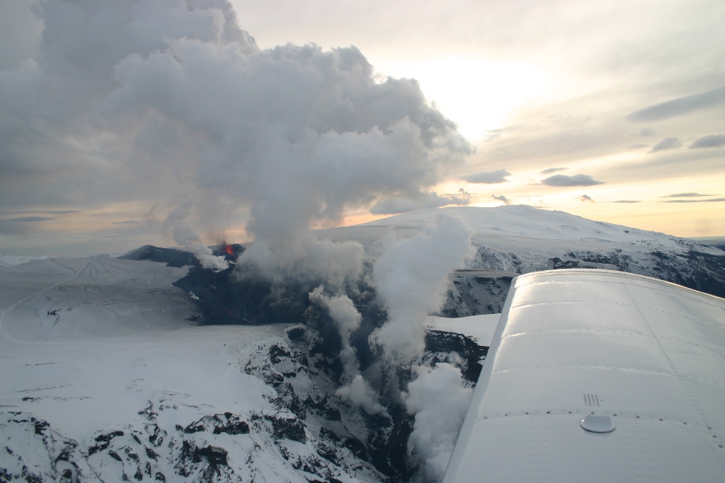 Eldgosið