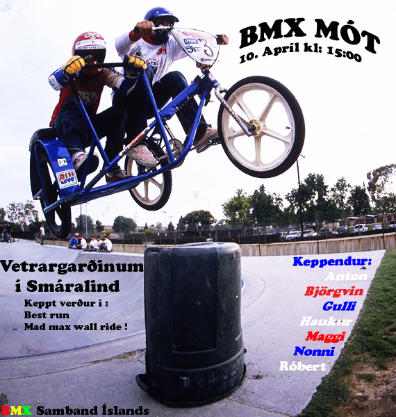 BMX MÓT 10 Apríl