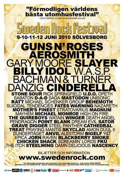 SRF 2010 lineup