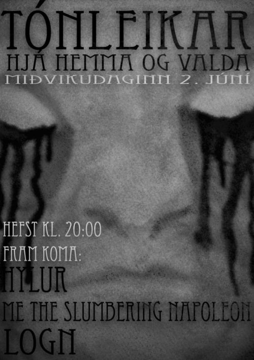 Tónleikar 2. júní!