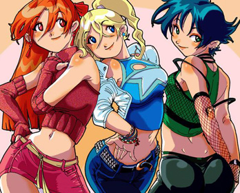 Powerpuff Girls hittast aftur