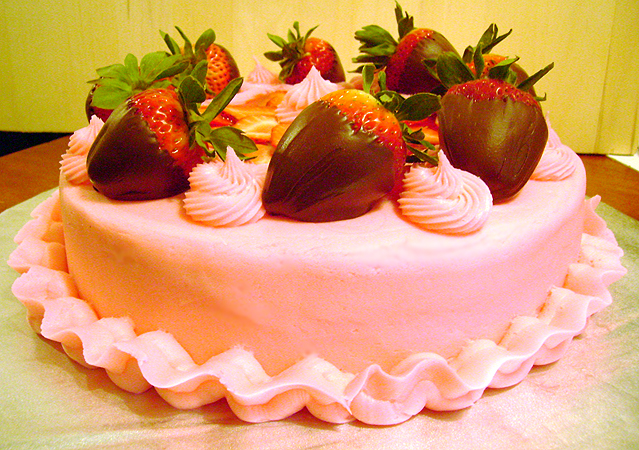 strawberry cake