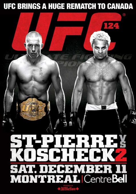 UFC 124 í MJÖLNI á sunnudagskvöldið