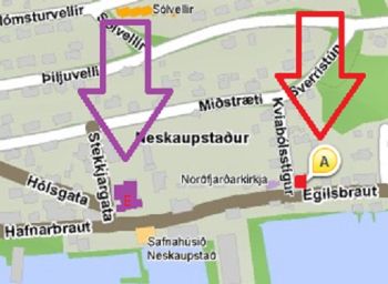 Eistnaflug offvenue á Rauða Torginu