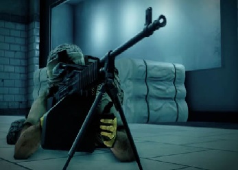 Engar mountaðar vélbyssur í Battlefield 3