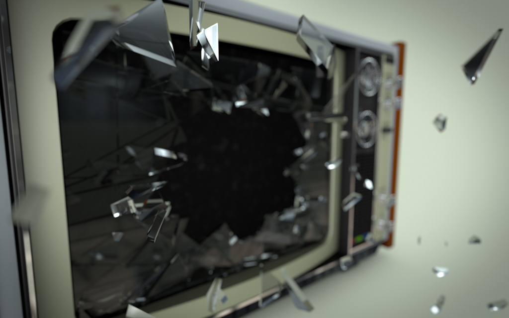 Shattering TV