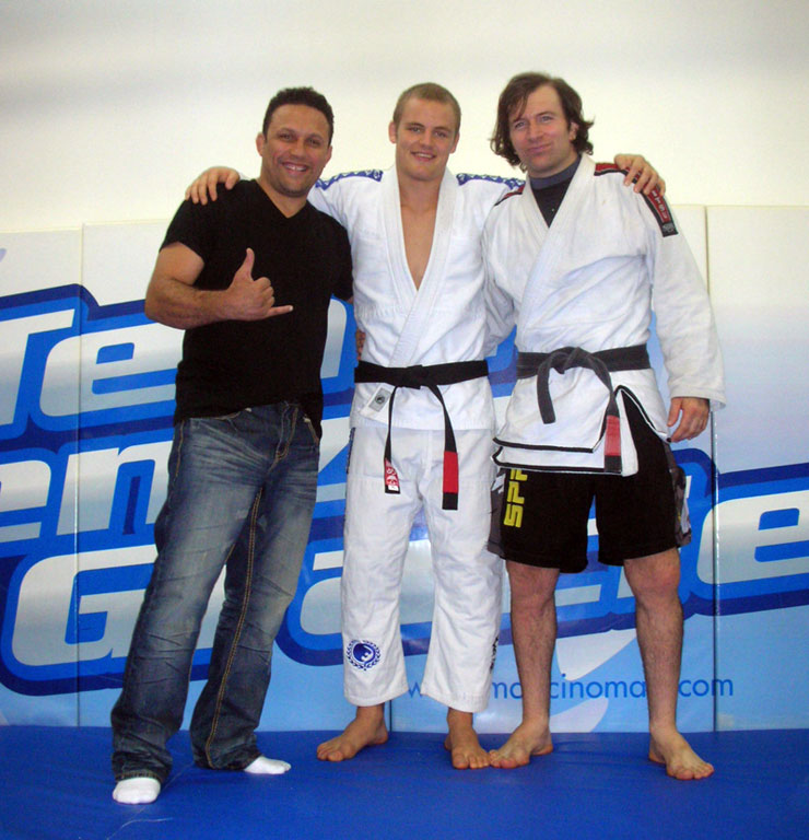 Renzo Gracie, Gunnar Nelson og John Danaher