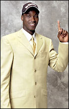 Kwame Brown valinn fyrstur