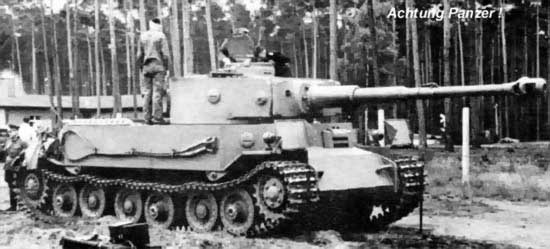 Tiger (I), panzer VI