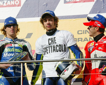 Rossi heimsmeistari í MotoGP