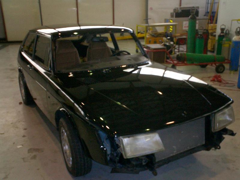 Var að koma úr sprautun, 900 Turbo