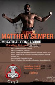 Muay Thai æfingabúðir í Mjölni