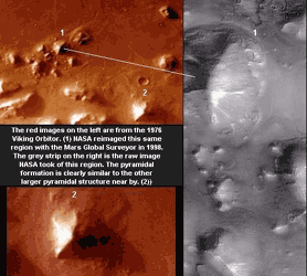Cydonia, Andlitið á Mars