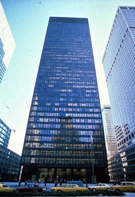 Byggingarlist: Seagram byggingin í New York