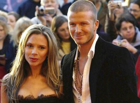 Beckham og Victoía