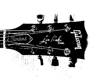Saga Les Paul gítarsins