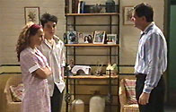 Scott og Serena og David. 3. apríl