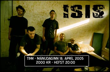 ISIS Á Íslandi (18.apríl 2005)