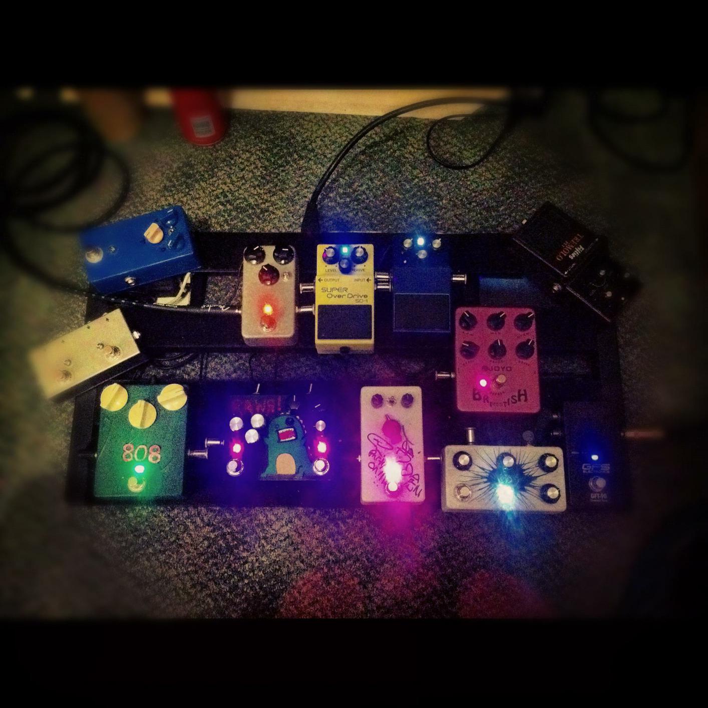 Pedal Projects pedalaborð