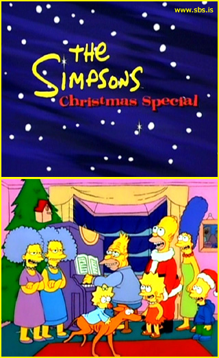 01/01 : The Simpson's Christmas Special: Simpsons Roasting on an Open