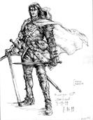 Drizzt Do'urden og sverðin hans