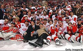 Detroit Red Wings Stanley Cup champions árið 2002!