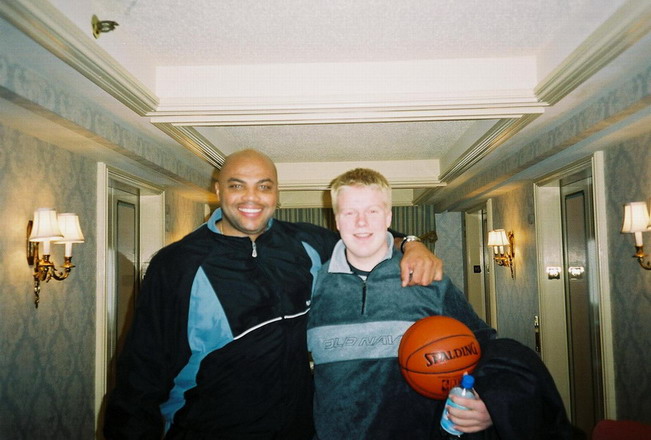 Ég og Charles Barkley