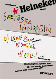 Sænskt Breakbeat á Miðvikudaginn á Pravda!
