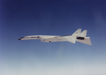 Flug Valkyrjunnar, North American XB-70.