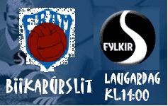 Upphitun fyrir bikarúrslitaleikinn á laugardaginn