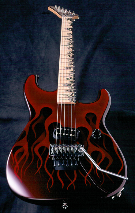 Hot guitar