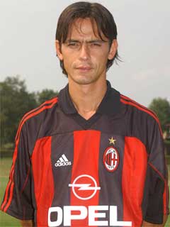 Filippo Inzaghi með 100 stykki