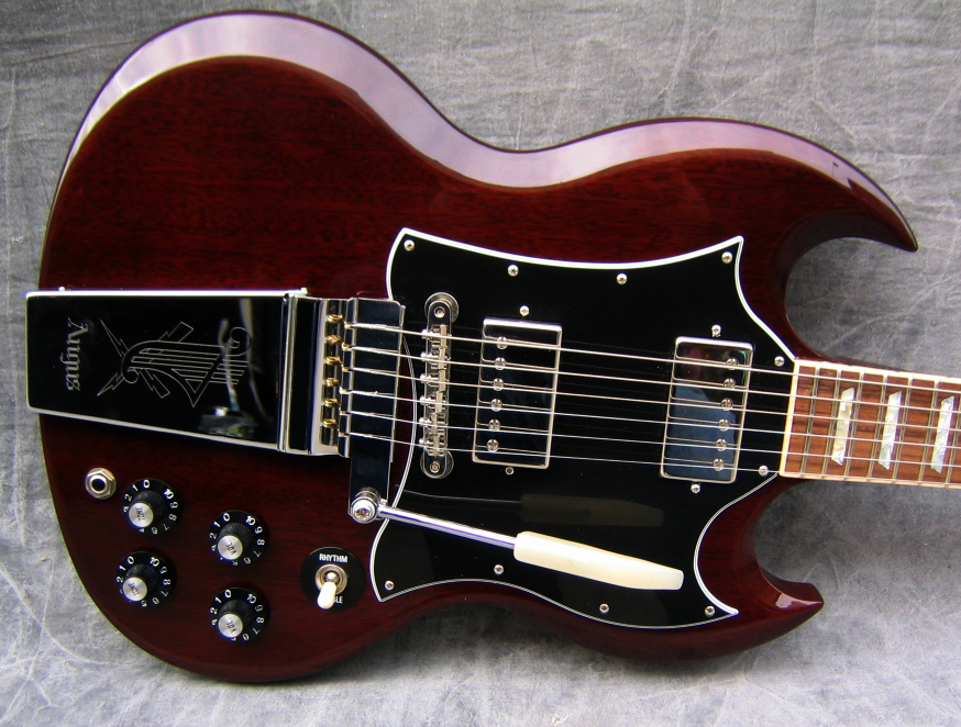Angus Young signature gibson sg