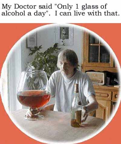 1 Glas á dag
