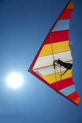 Paraglider eða Hang glider.