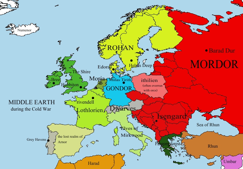 Middle Earth, in the cold war!