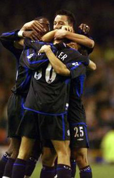 Chelsea-Everton 4-1 og 3-1