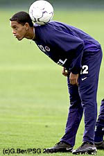 Ronaldinho og Djibril Cissé