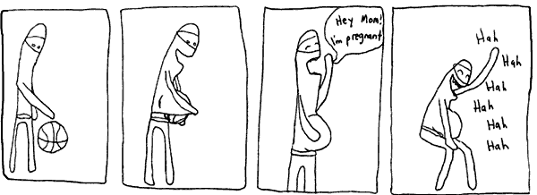 White ninja