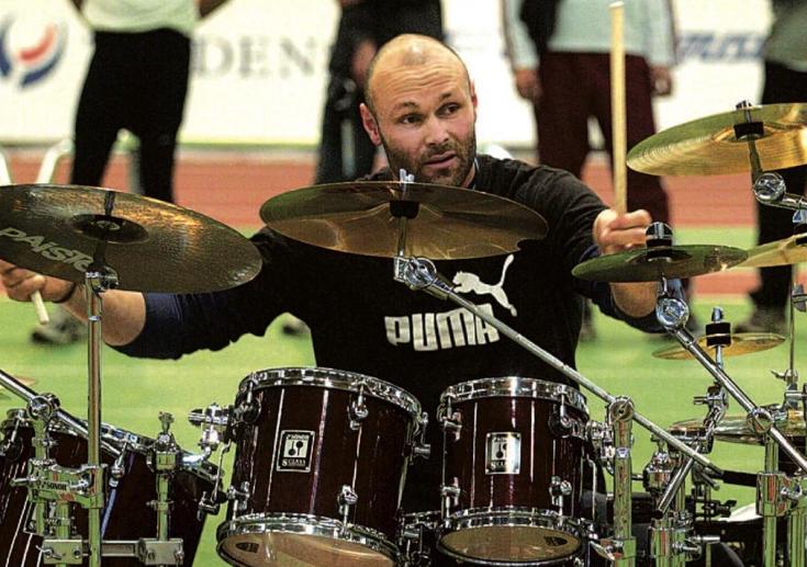 Jón Arnar í góðum fílingi.
