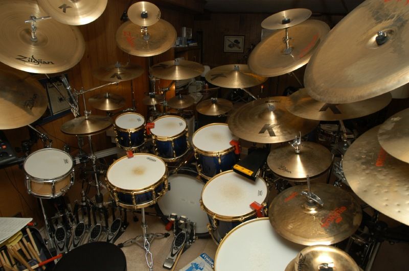 nokkrir cymbalar