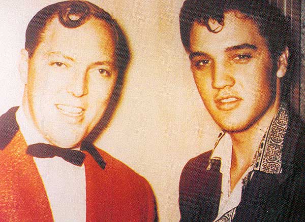 Bill Haley og Elvis.