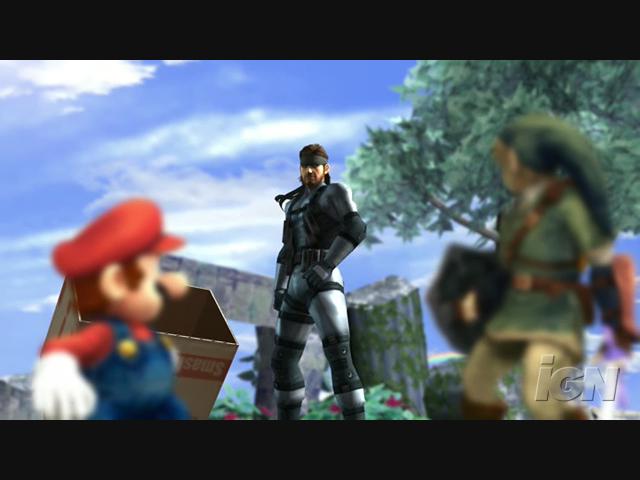 Snake í nýja super smash bros