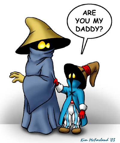 black mage meets Vivi