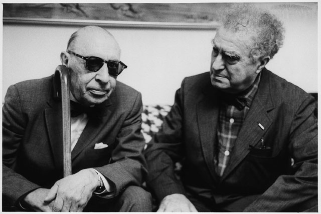 Igor Stravinsky og Edgard Varèse